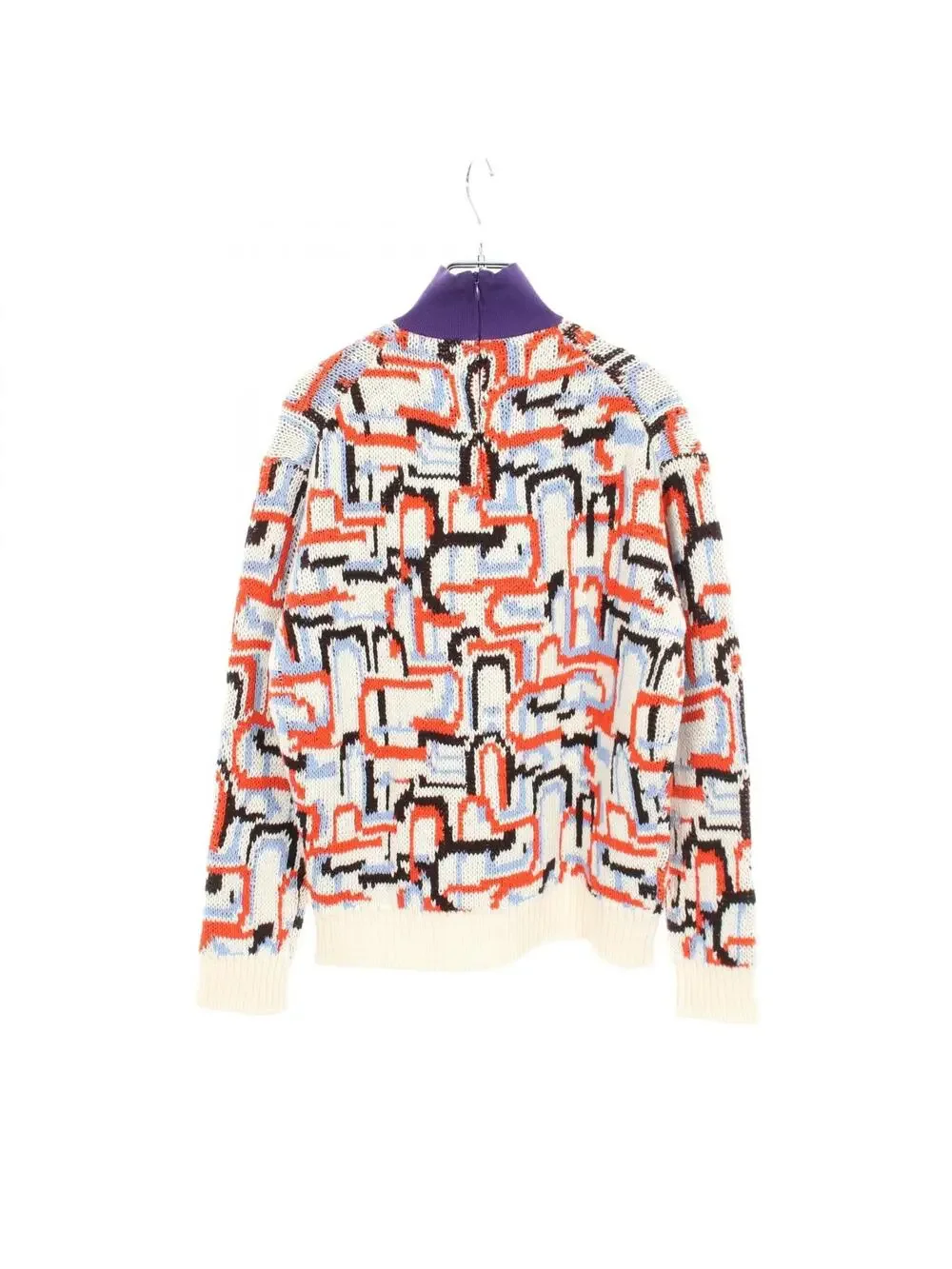 Prada Geometric Logic Mock Neck #273297P80B